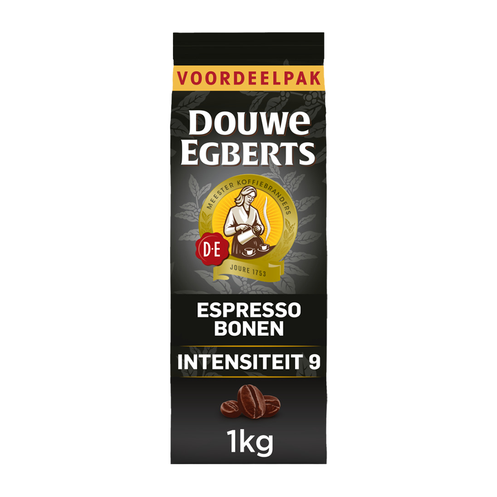 Aanbieding Douwe Egberts - koffiebonen - Espresso Voordeelpak (ean 8711000859414)