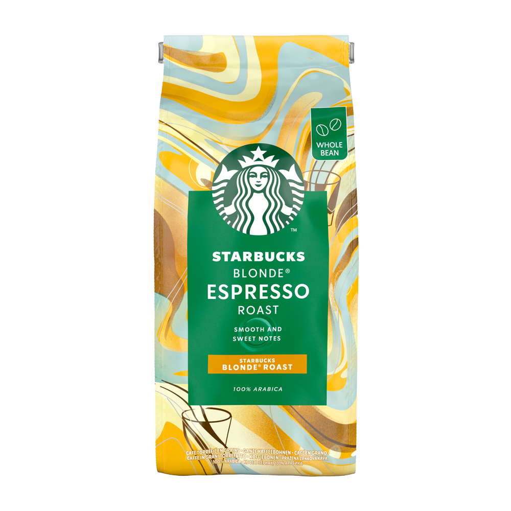 Aanbieding Starbucks - koffiebonen - Blonde Espresso Roast (ean 7613037204797)