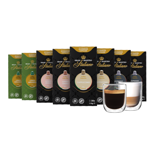 Aanbieding Gran Maestro Italiano - Nespresso Compatible - 160 capsules (ean 8719418048857)