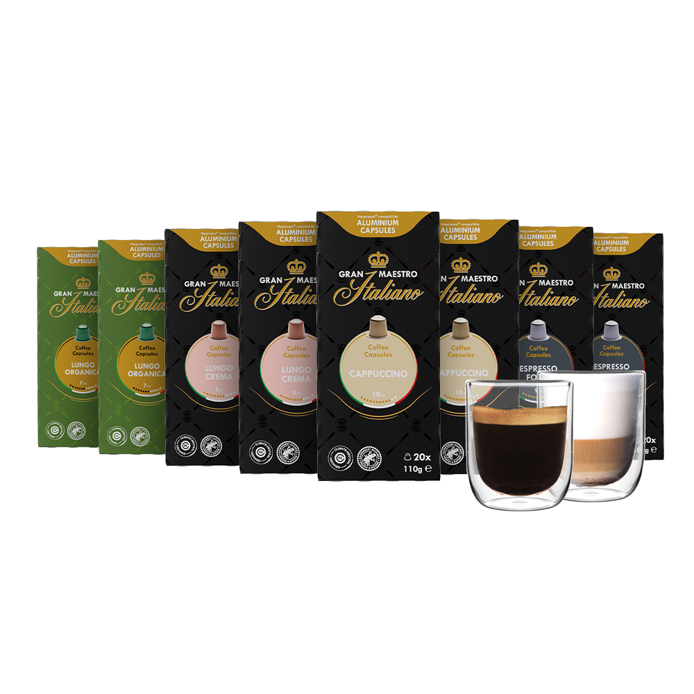 Aanbieding Gran Maestro Italiano - Nespresso Compatible - 160 capsules (ean 8719418048857)