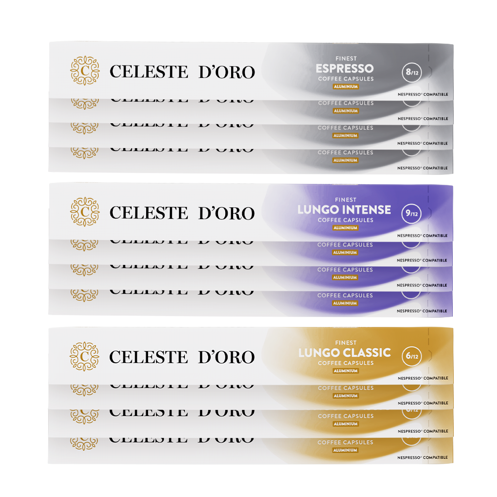 Aanbieding Celeste d'Oro - Nespresso compatibel - 120 capsules (ean 8719418046983)