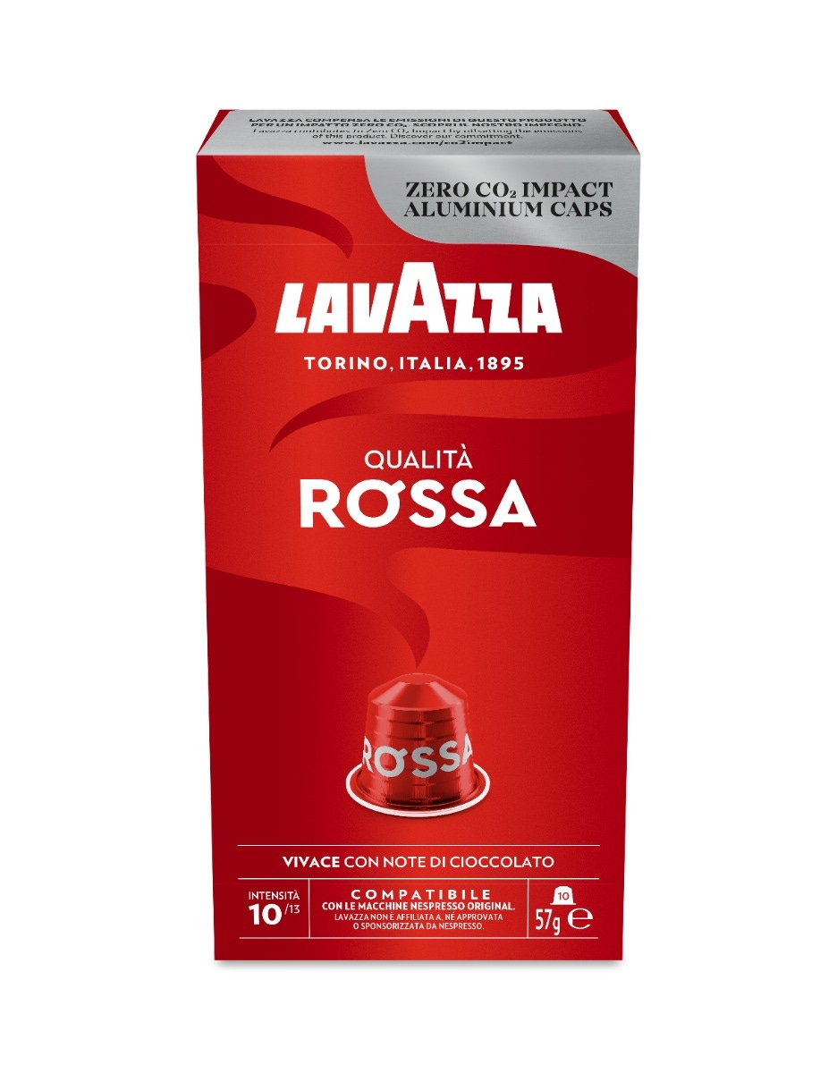 Aanbieding Lavazza - Qualita Rossa - 10 Cups (ean 8000070053526)