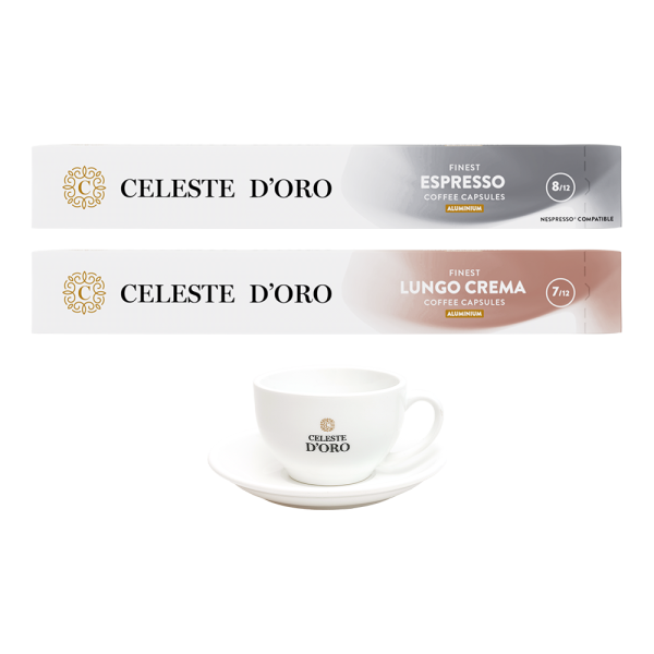 Aanbieding Celeste d'Oro 2 x 10 koffiecups (ean 8719418052717)