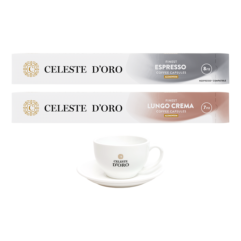 Aanbieding Celeste d'Oro 2 x 10 koffiecups (ean 8719418052717)