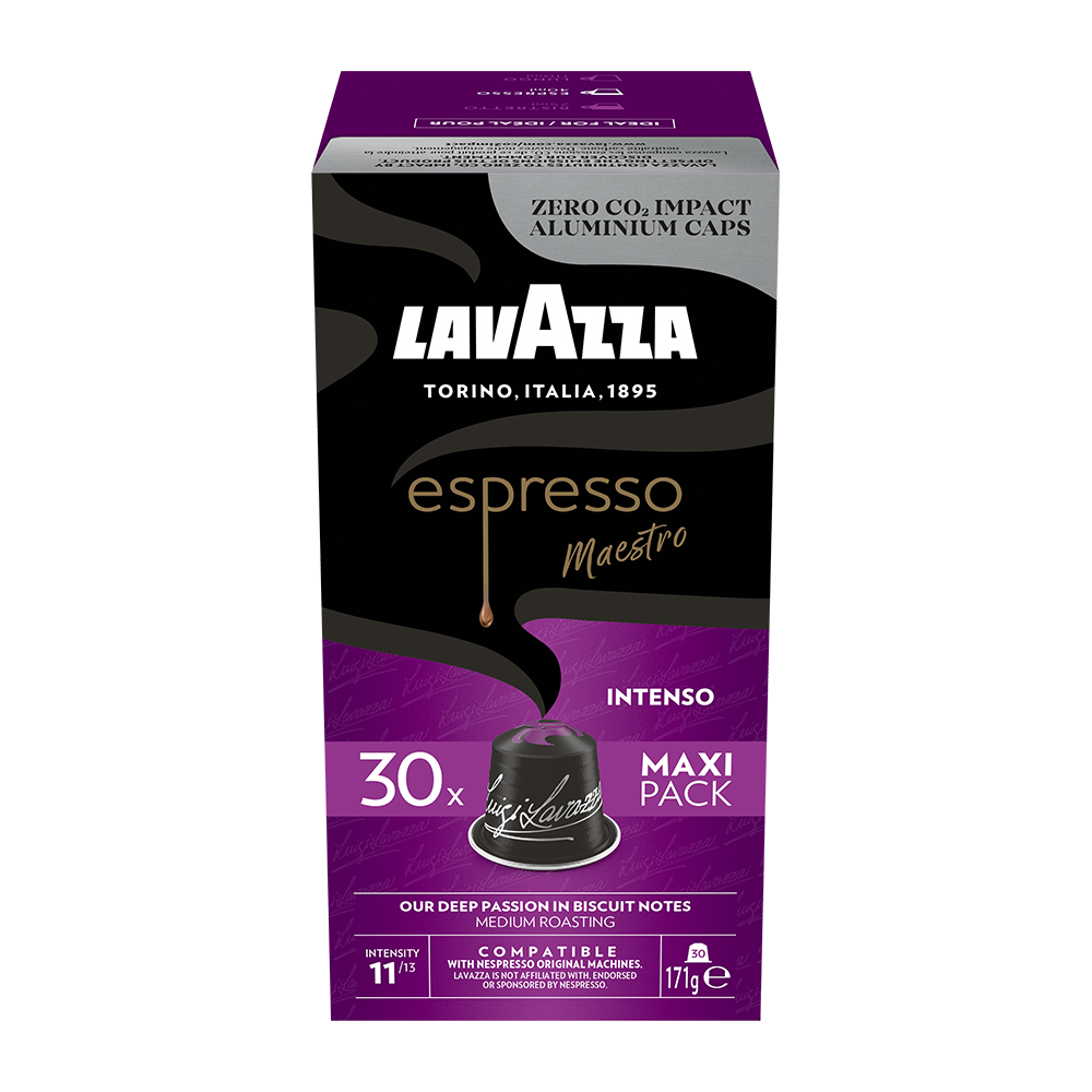 Aanbieding Lavazza - Espresso Intenso - 30 cups (ean 8000070054295)