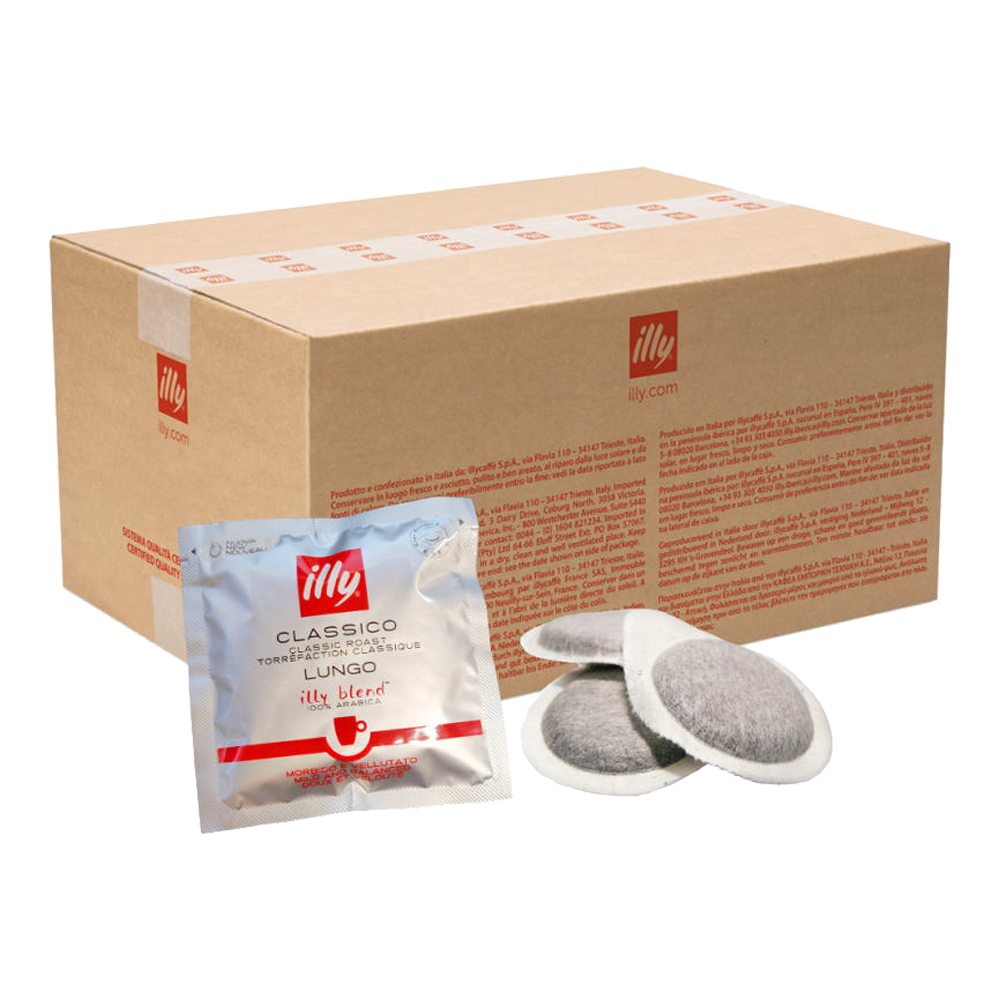 Aanbieding illy Monodose Classico Lungo - 200 E.S.E. Pads (ean 8003753223544)