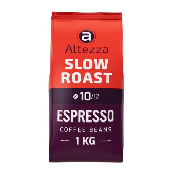 Aanbieding Altezza Slow Roast Espresso - Koffiebonen 1 KG (ean 8711363123801)