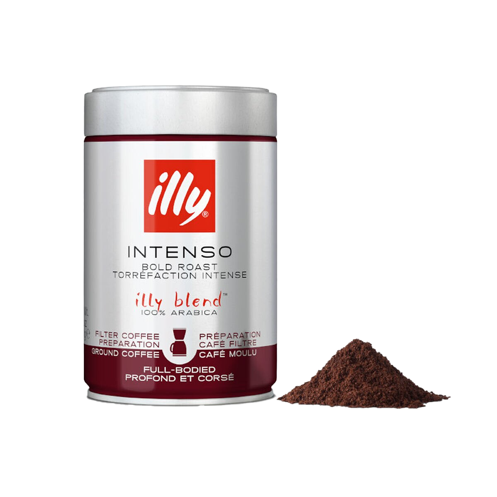 Aanbieding illy - gemalen koffie - Donkere Branding (ean 8003753950921)