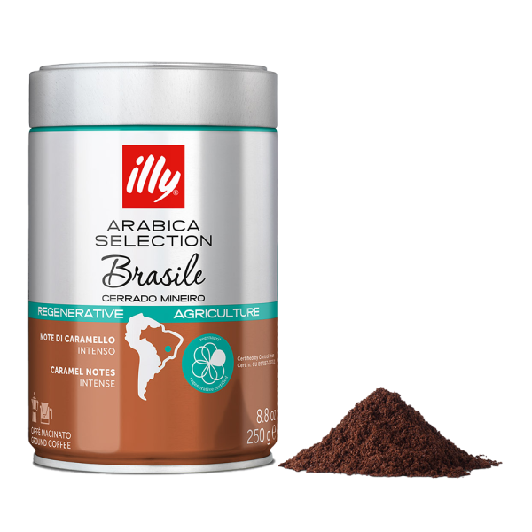 Aanbieding illy Brasile Cerrado Mineiro - gemalen 250 GR (ean 8003753215006)