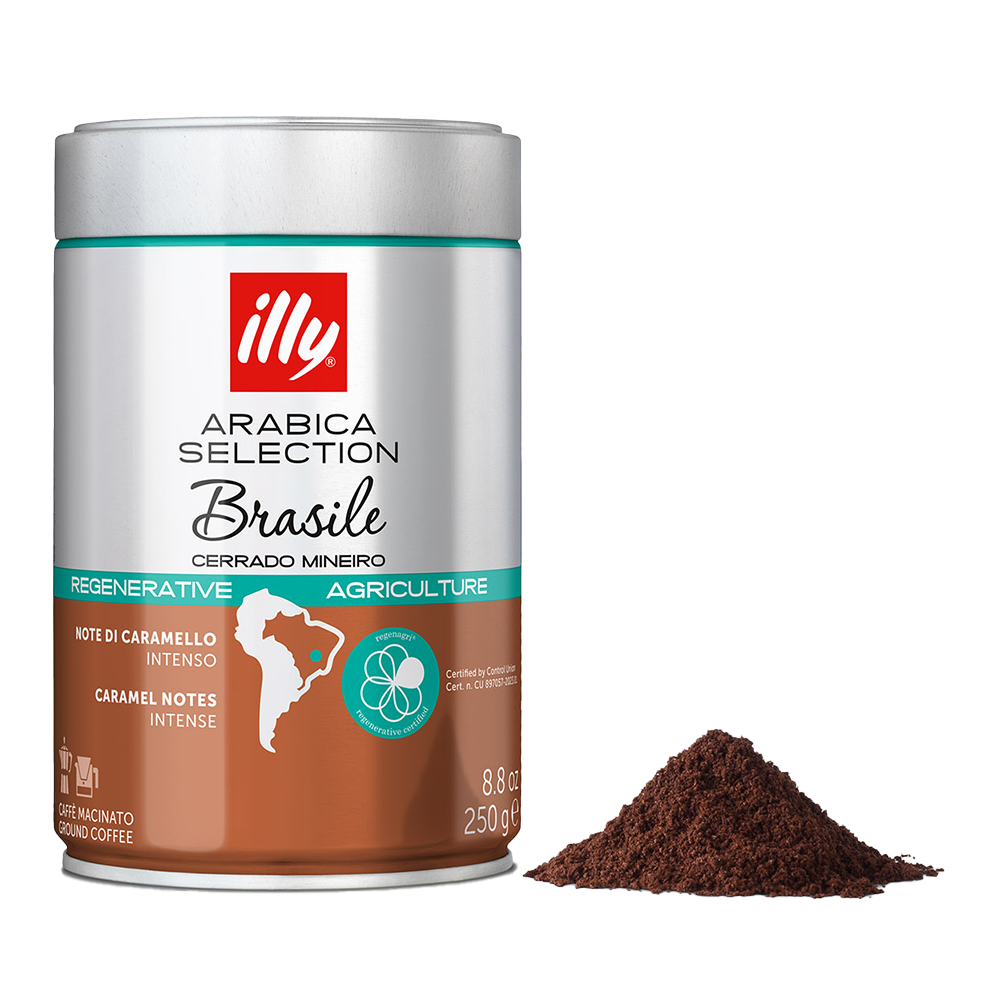 Aanbieding illy Brasile Cerrado Mineiro - gemalen 250 GR (ean 8003753215006)