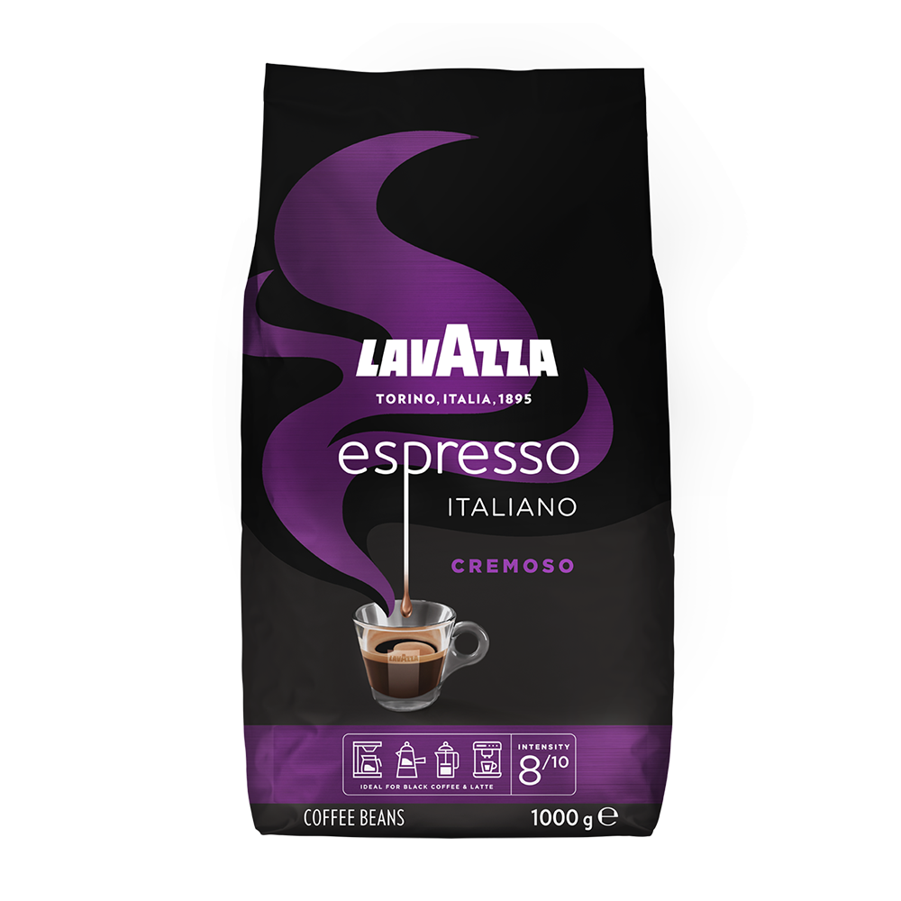 Aanbieding Lavazza Italiano Cremoso - Koffiebonen 1 KG (ean 8000070027336)