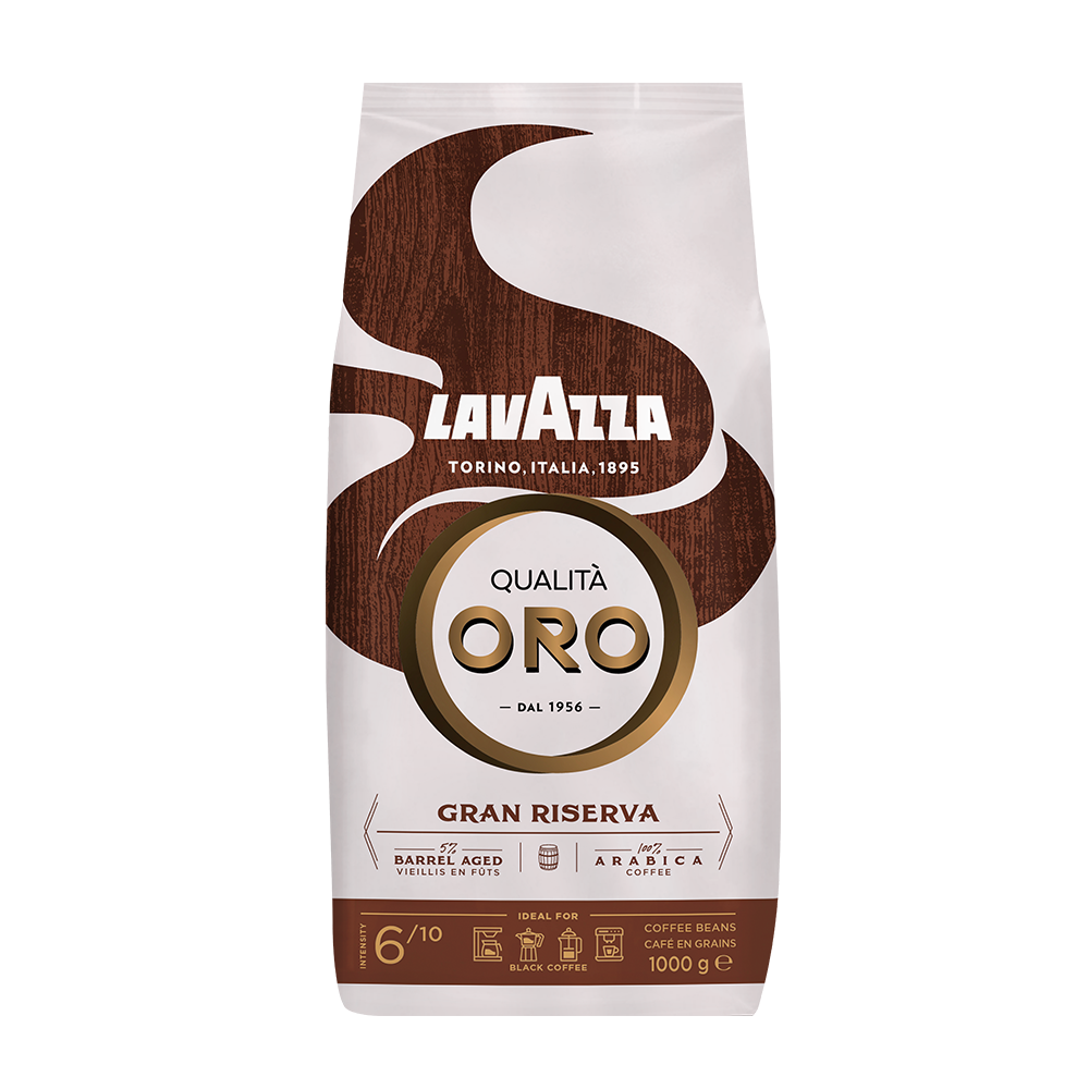 Aanbieding Lavazza Qualita Oro Gran Riserva - Koffiebonen 1 KG (ean 8000070067240)