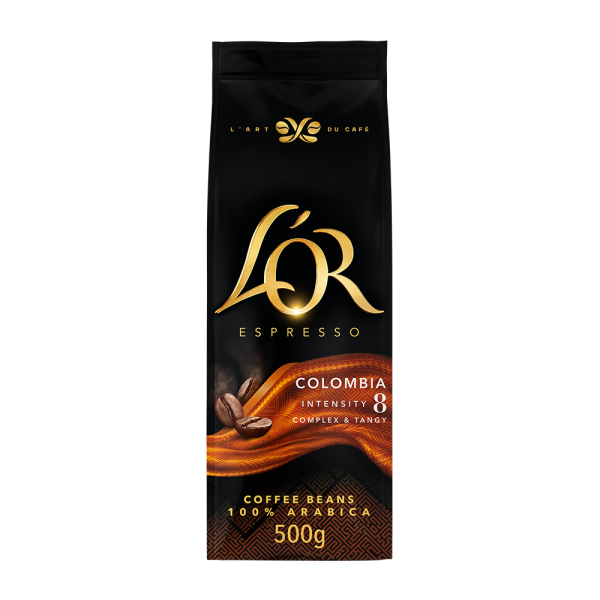 Aanbieding L&apos;OR Espresso Colombia - Koffiebonen 500 GR (ean 8711000464625)