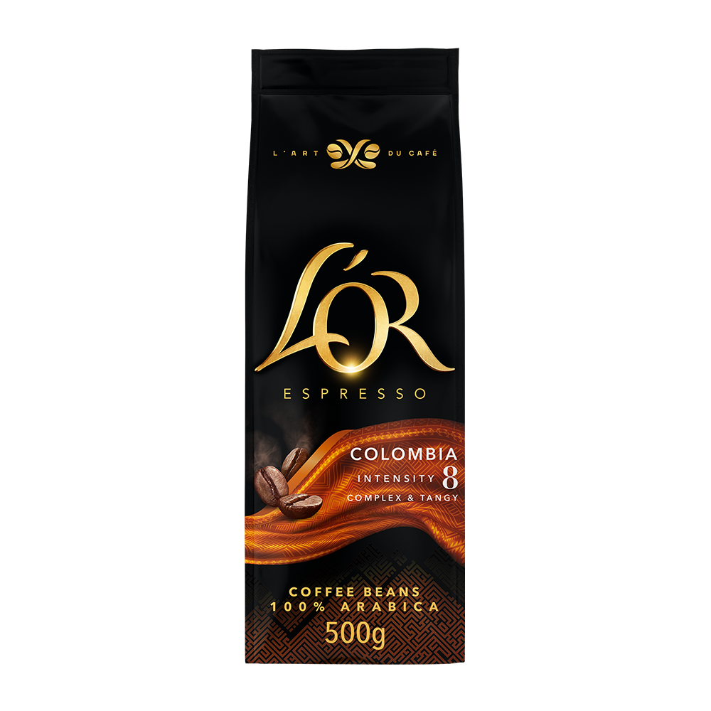 Aanbieding L'OR Espresso Colombia - Koffiebonen 500 GR (ean 8711000464625)