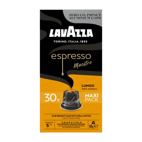 Aanbieding Lavazza Espresso Maestro Lungo - 30 Koffiecups (ean 8000070067776)