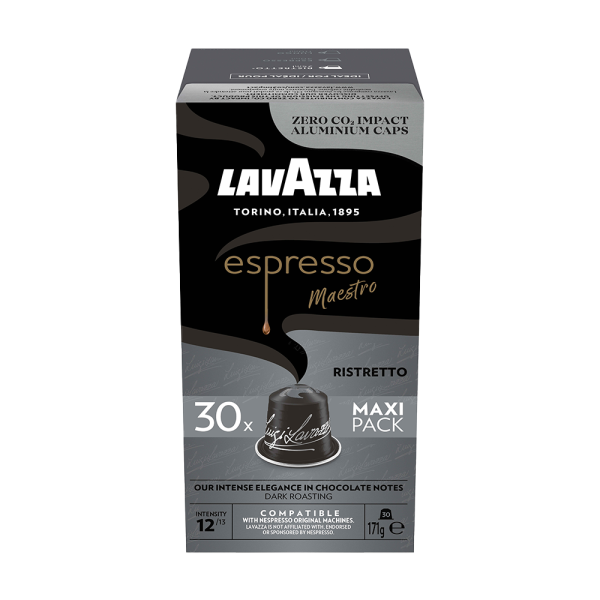 Aanbieding Lavazza Espresso Maestro Ristretto - 30 koffiecups (ean 8000070063143)