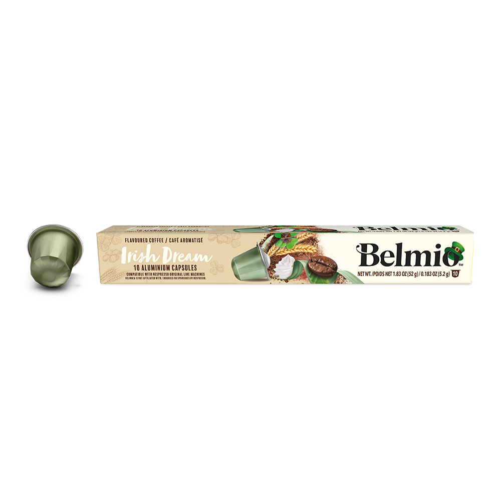 Aanbieding Belmio Irish Dream - 10 koffiecups (ean 5415150313910)