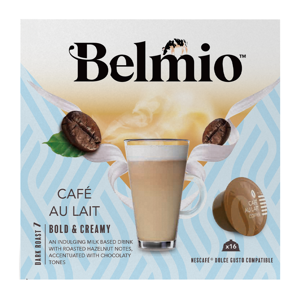 Aanbieding Belmio Dolce Gusto Café Au Lait - 16 DG cups (ean 5415150800076)