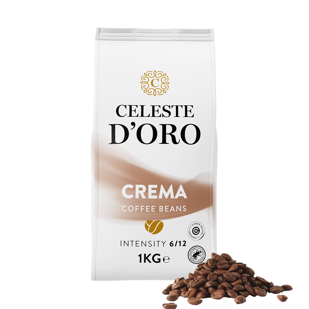 Aanbieding Celeste d'Oro Finest Crema - Koffiebonen 1 KG (ean 8719418030043)