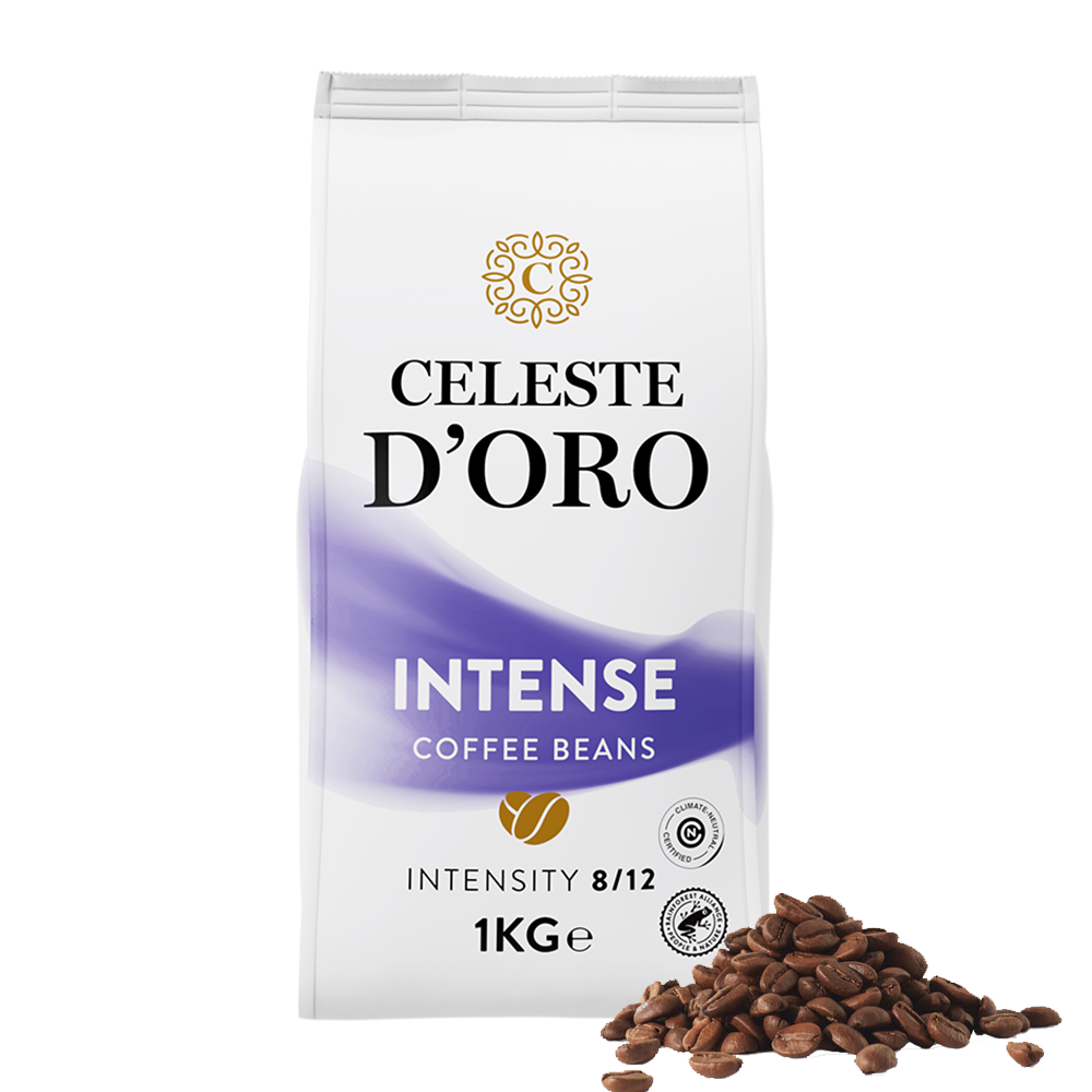 Aanbieding Celeste d'Oro Finest Intense - Koffiebonen 1 KG (ean 8719418030050)