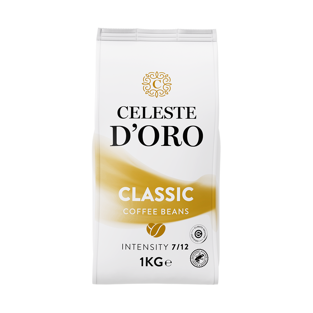 Aanbieding Celeste d'Oro Finest Classic - Koffiebonen 1 KG (ean 8719418030036)