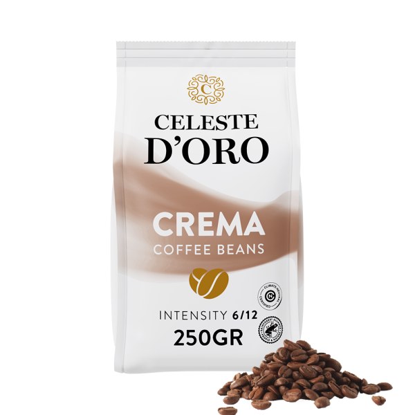 Aanbieding Celeste d&apos;Oro - koffiebonen - Finest Crema (250 gram) (ean 8719418030104)