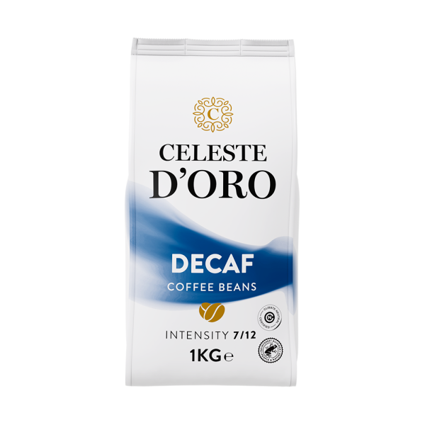 Aanbieding Celeste d&apos;Oro Finest Decaf - Koffiebonen 1 KG (ean 8719418030081)