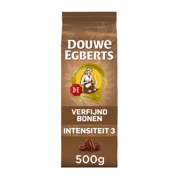 Aanbieding Douwe Egberts Verfijnd - Koffiebonen 500 GR (ean 8711000650370)