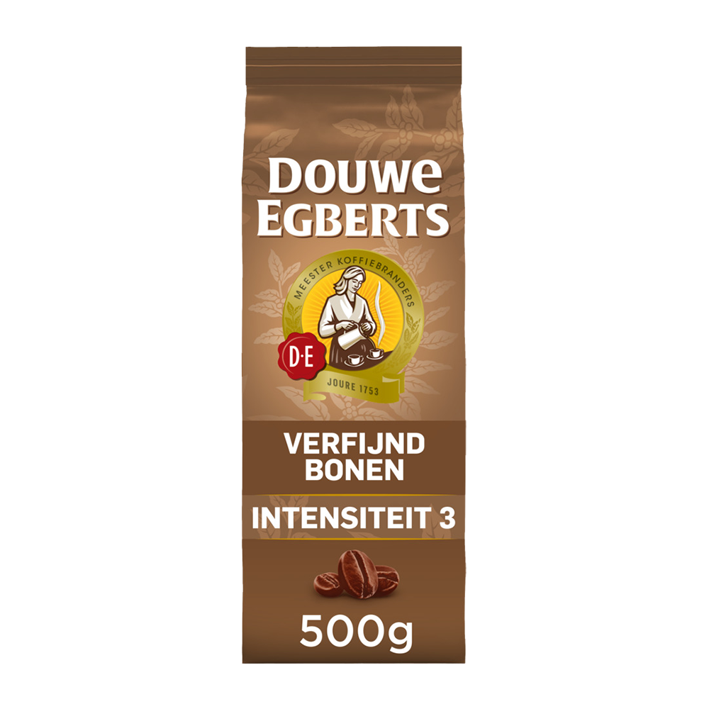 Aanbieding Douwe Egberts Verfijnd - Koffiebonen 500 GR (ean 8711000650370)