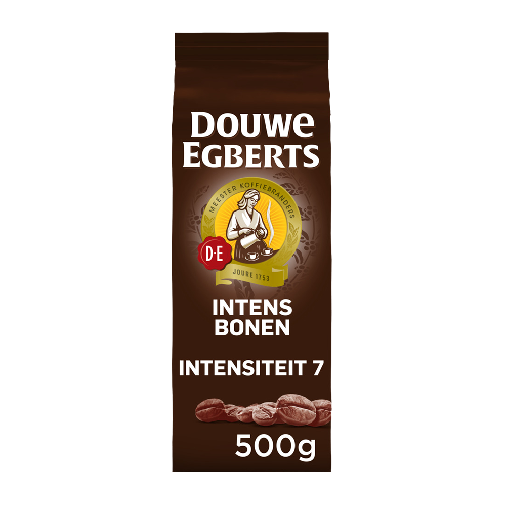 Aanbieding Douwe Egberts Intens - Koffiebonen 500 GR (ean 8711000650400)