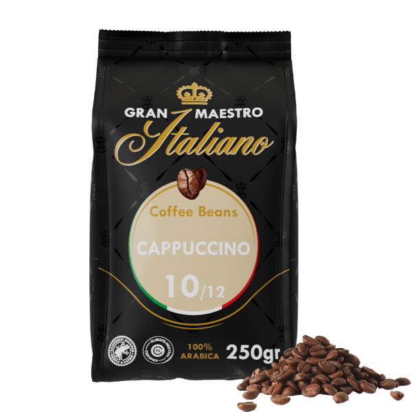 Aanbieding Gran Maestro Italiano - koffiebonen - Cappuccino (250 gram) (ean 8719418015026)