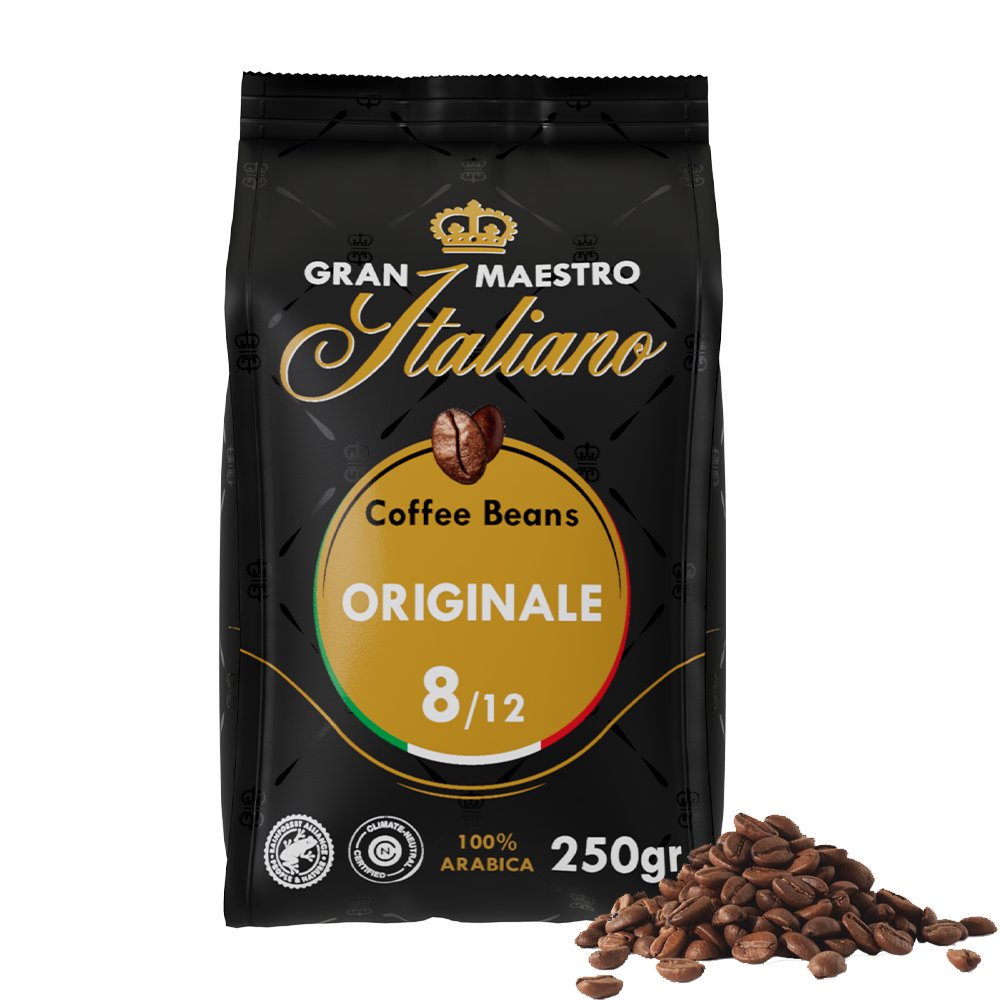 Aanbieding Gran Maestro Italiano - koffiebonen - Originale (250 gram) (ean 8719418014869)