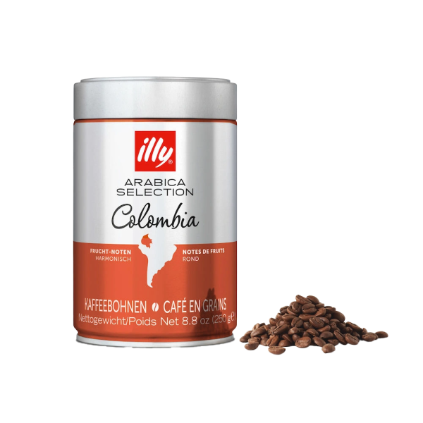 Aanbieding illy Arabica Selection Colombia - Koffiebonen 250 GR (ean 8003753104904)