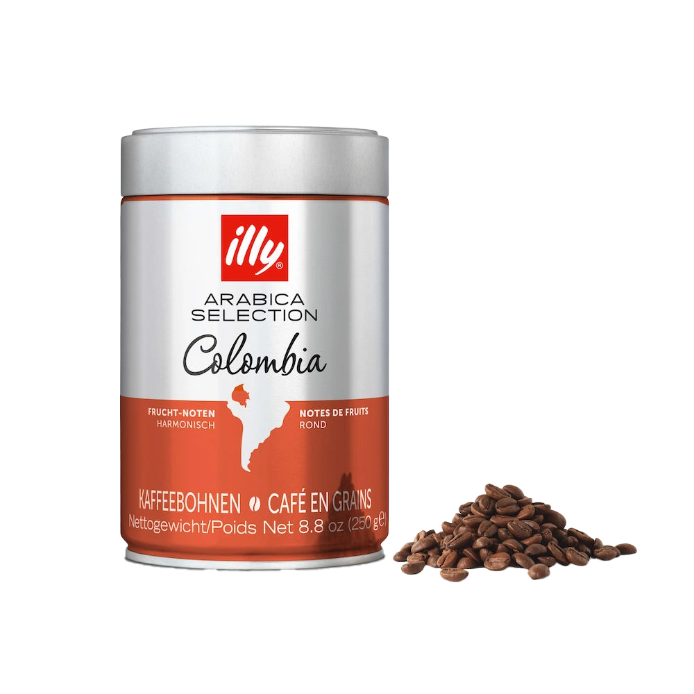 Aanbieding illy Arabica Selection Colombia - Koffiebonen 250 GR (ean 8003753104904)