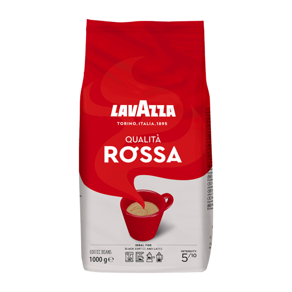 Aanbieding Lavazza Qualita Rossa - Koffiebonen 1 KG (ean 8000070035898)