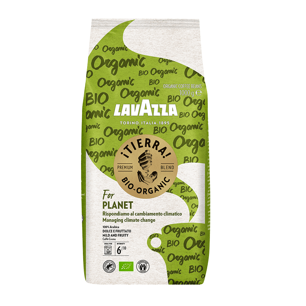 Aanbieding Lavazza Tierra for Planet - Bio koffiebonen 1 KG (ean 8000070009745)