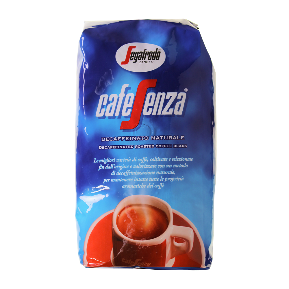 Aanbieding Segafredo CafeSenza Cafeïnevrij - Koffiebonen 1 KG (ean 8003410333401)