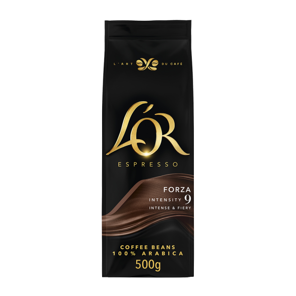 Aanbieding L&apos;OR Espresso Forza - Koffiebonen 500 GR (ean 8711000324141)