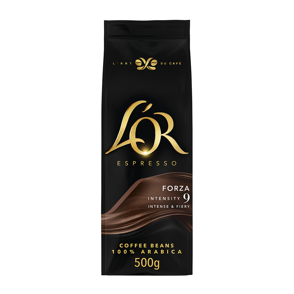 Aanbieding L'OR Espresso Forza - Koffiebonen 500 GR (ean 8711000324141)