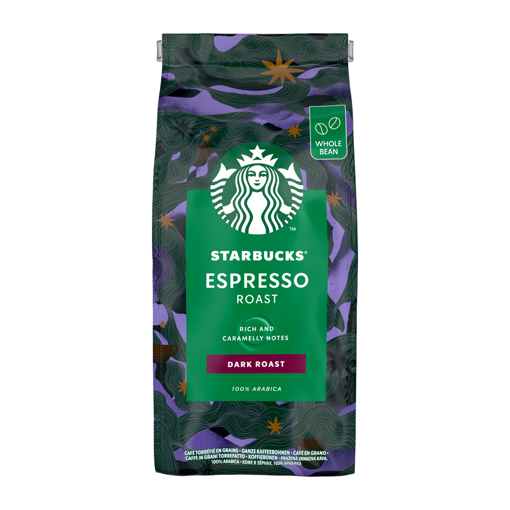 Aanbieding Starbucks - Koffiebonen - Espresso Dark Roast (ean 7613037204889)