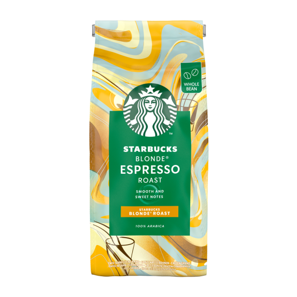 Aanbieding Starbucks - koffiebonen - Blonde Espresso Roast (ean 7613037204797)