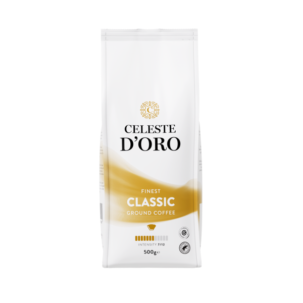 Aanbieding Celeste d&apos;Oro - gemalen koffie - Finest Classic (ean 8719418031989)