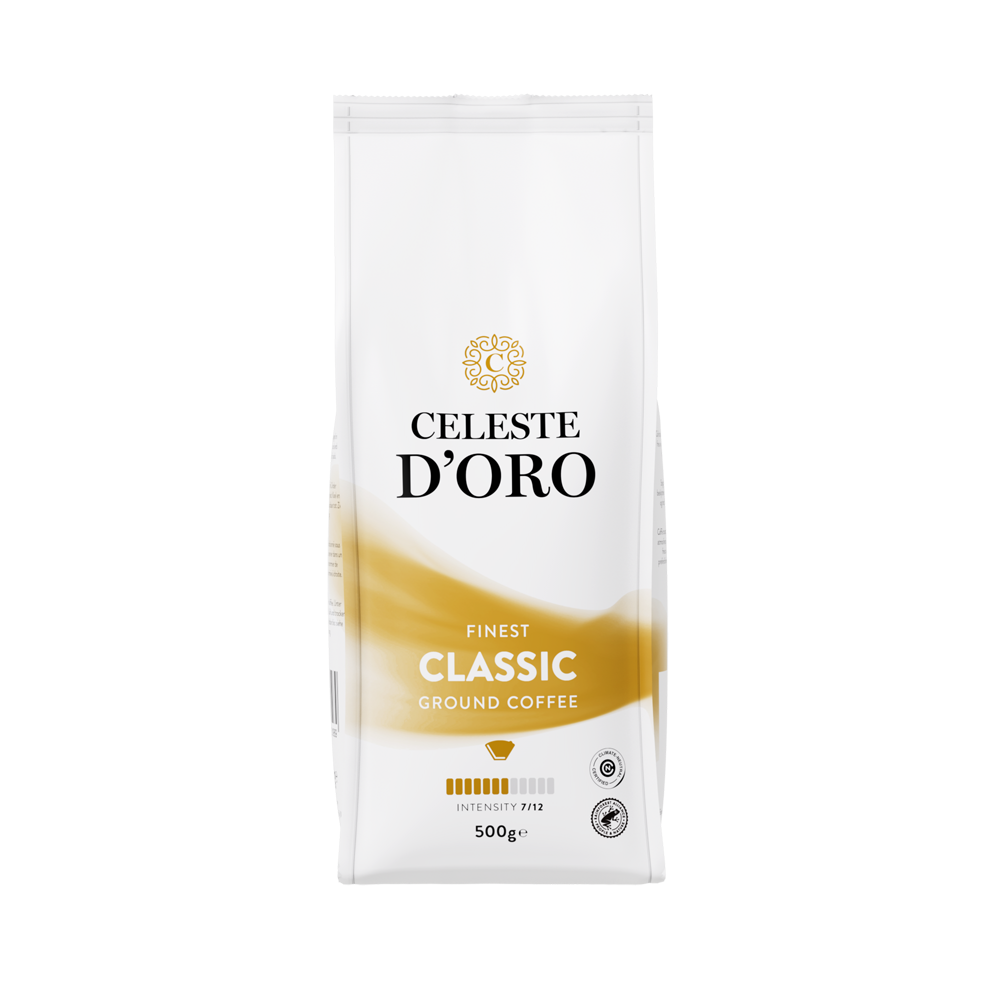 Aanbieding Celeste d'Oro - gemalen koffie - Finest Classic (ean 8719418031989)