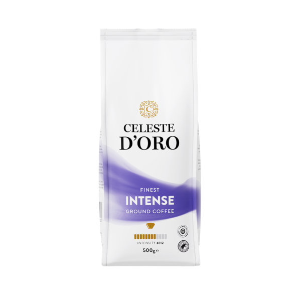 Aanbieding Celeste d&apos;Oro - gemalen koffie - Finest Intense (ean 8719418032238)