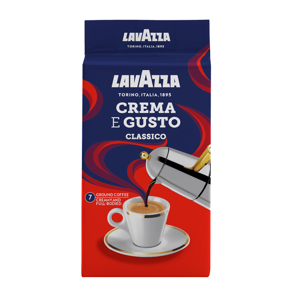 Aanbieding Lavazza - gemalen koffie - Crema e Gusto (ean 8000070038868)