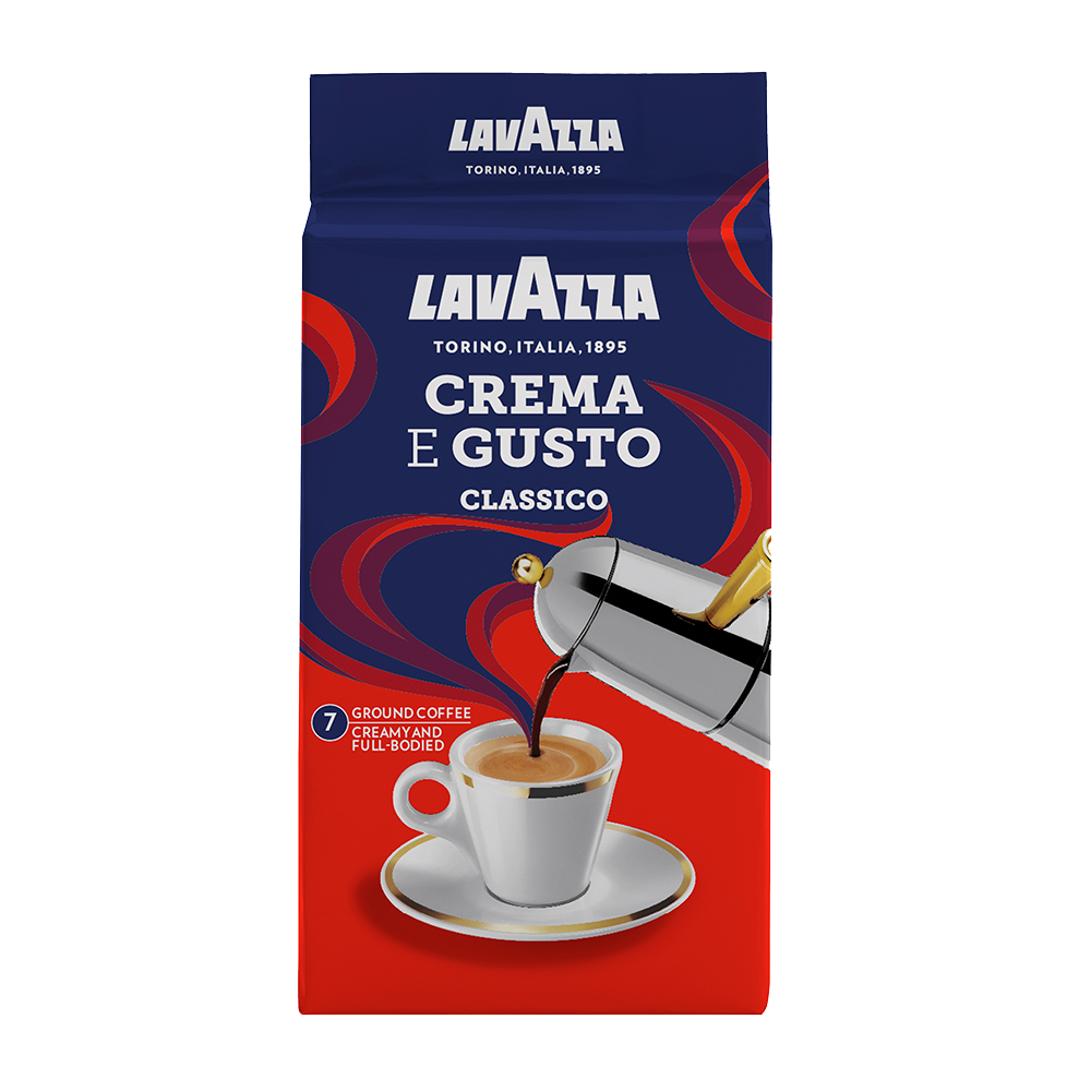 Aanbieding Lavazza - gemalen koffie - Crema e Gusto (ean 8000070038868)