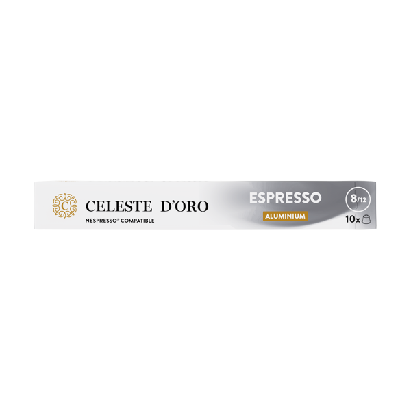 Aanbieding Celeste d&apos;Oro Finest Espresso - 10 koffiecups (ean 8719418029993)