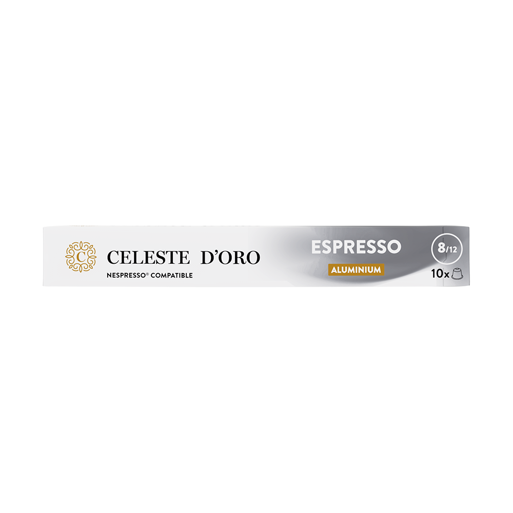 Aanbieding Celeste d'Oro Finest Espresso - 10 koffiecups (ean 8719418029993)