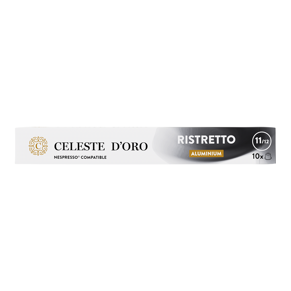 Aanbieding Celeste d'Oro Finest Ristretto - 10 koffiecups (ean 8719418030012)