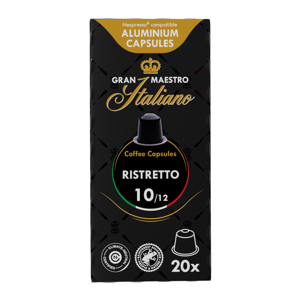 Aanbieding Gran Maestro Italiano Ristretto - 20 koffiecups (ean 8719418017457)